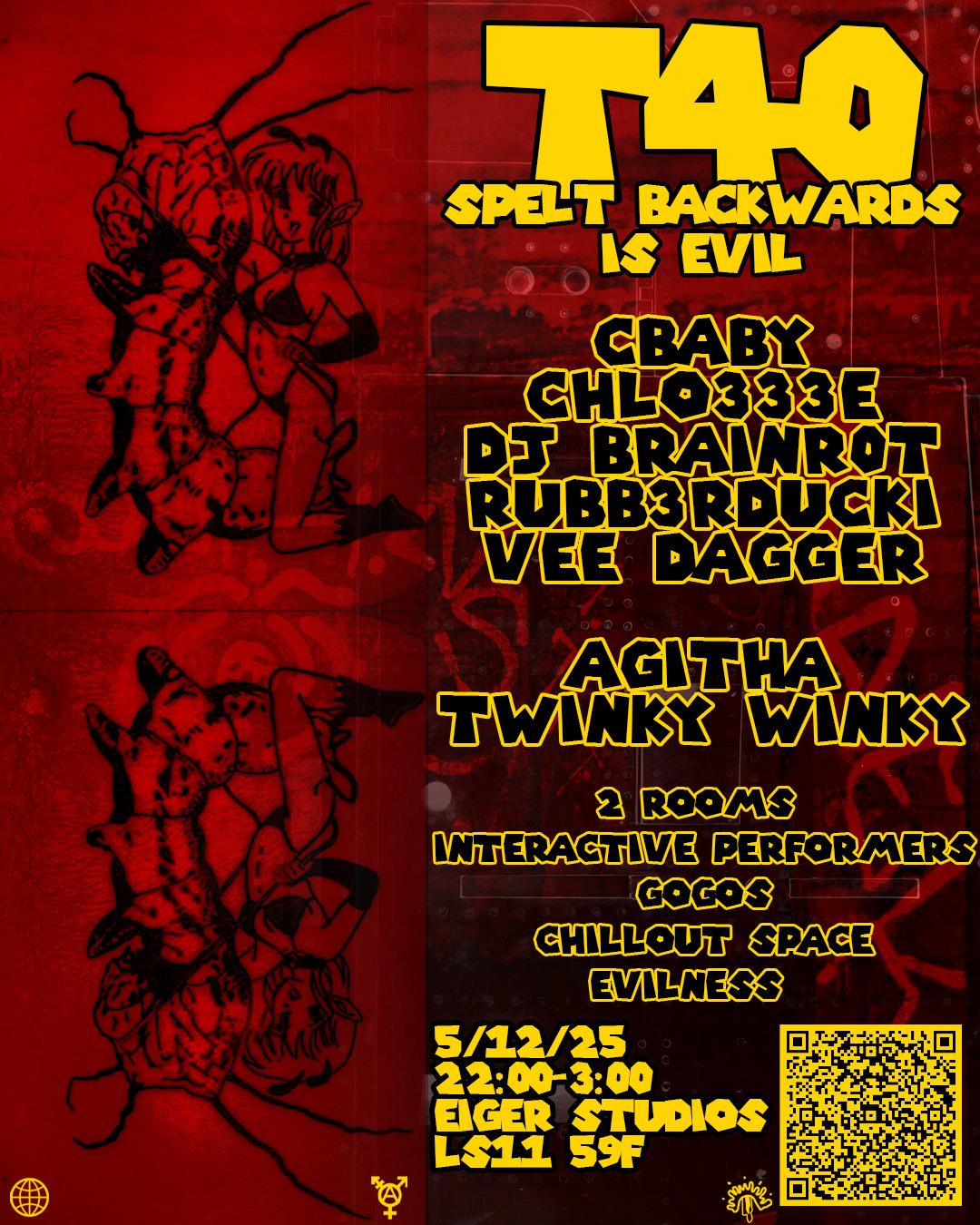 T40: Spelt Backwards Is Evil