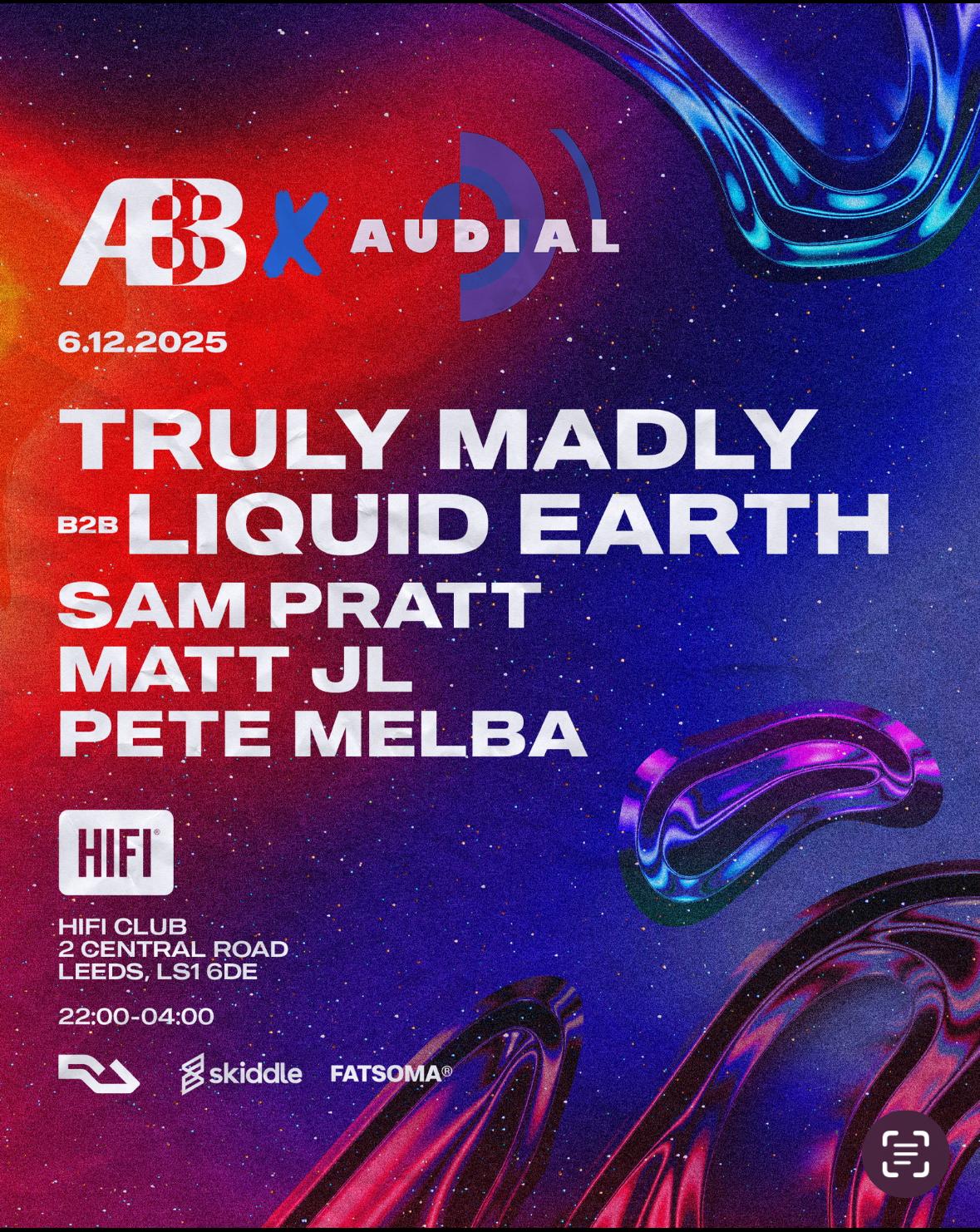 Abb X Audial Presents: Truly Madly B2B Liquid Earth