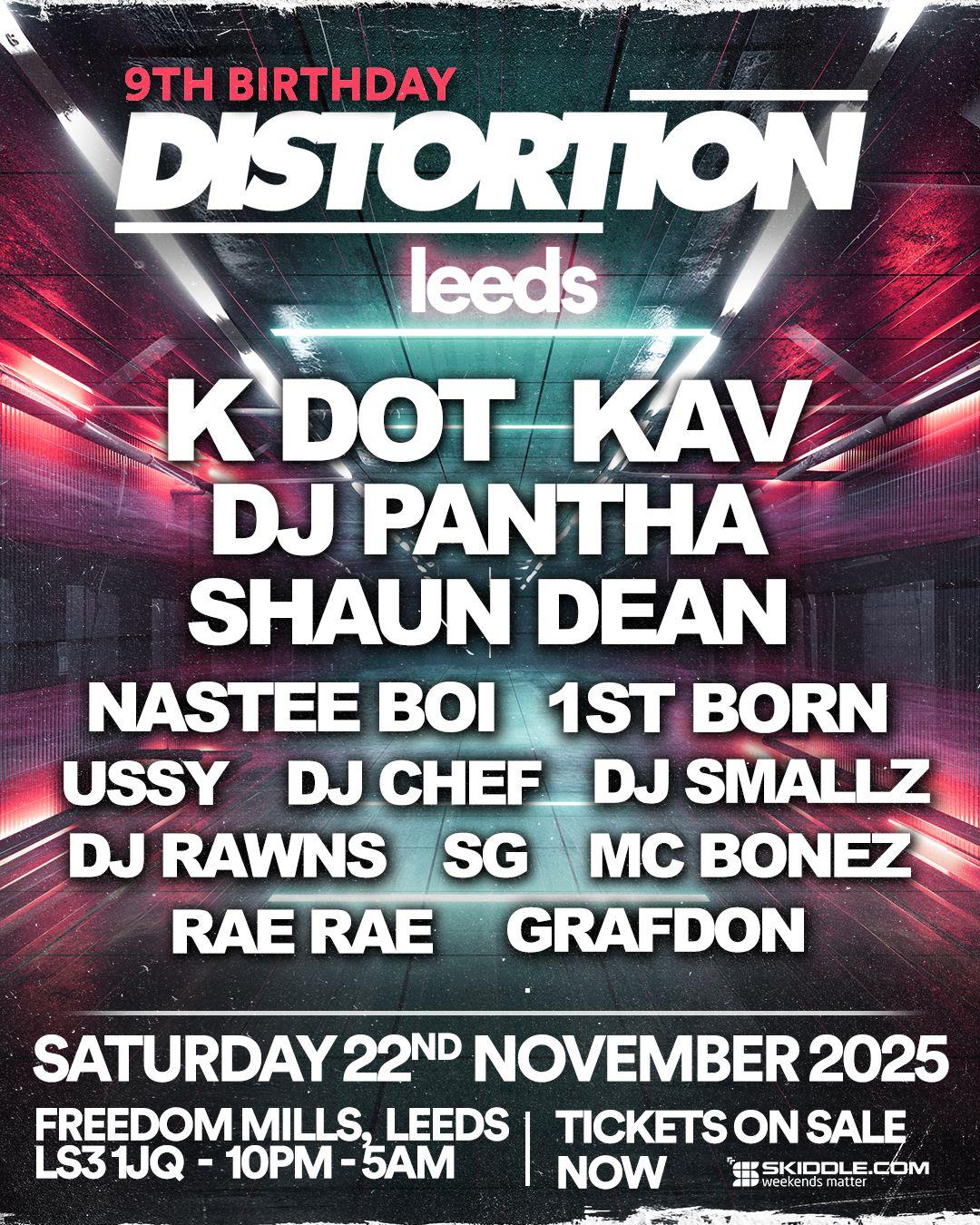 Distortion 9Th Birthday