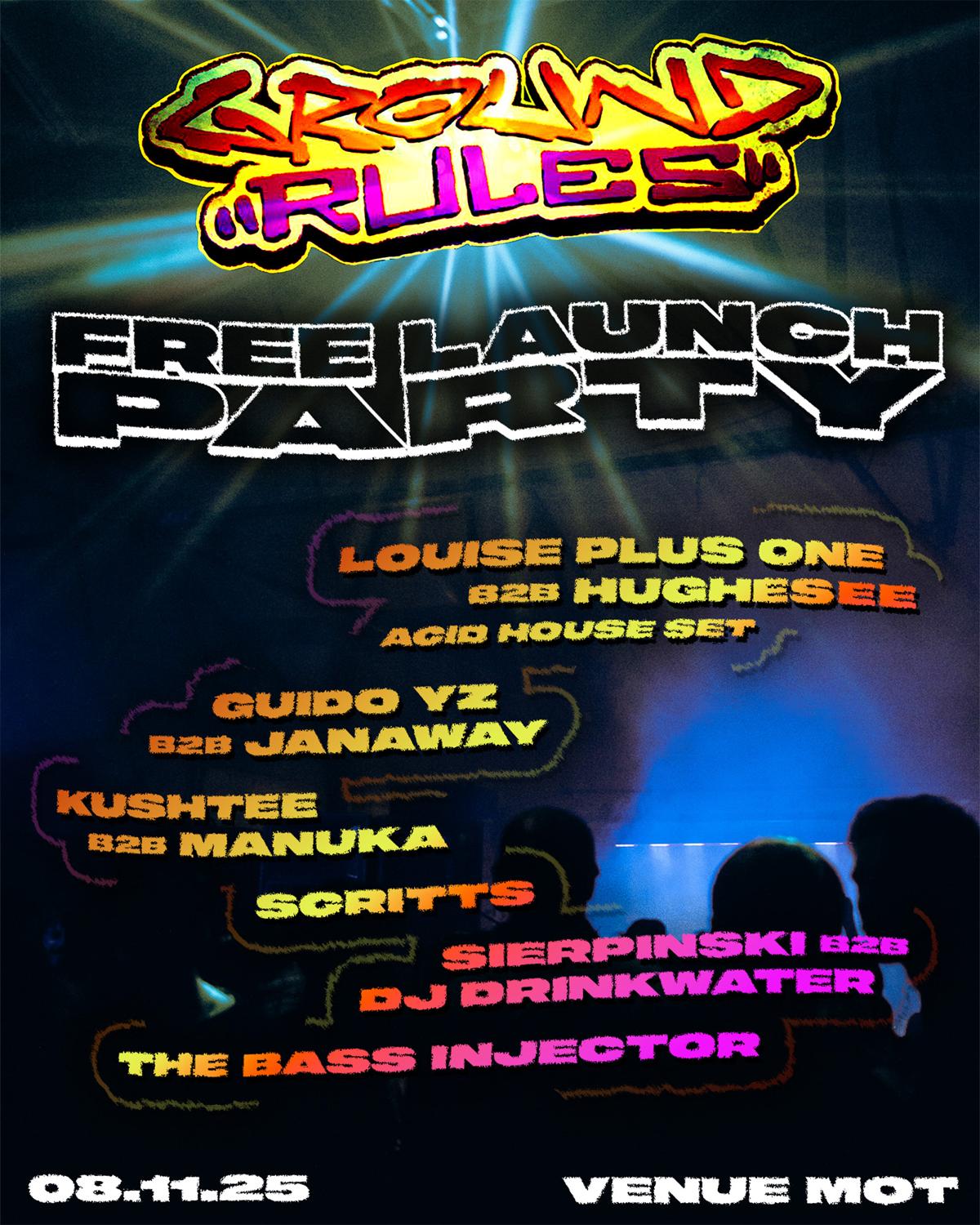 Ground Rules Festival Launch Party