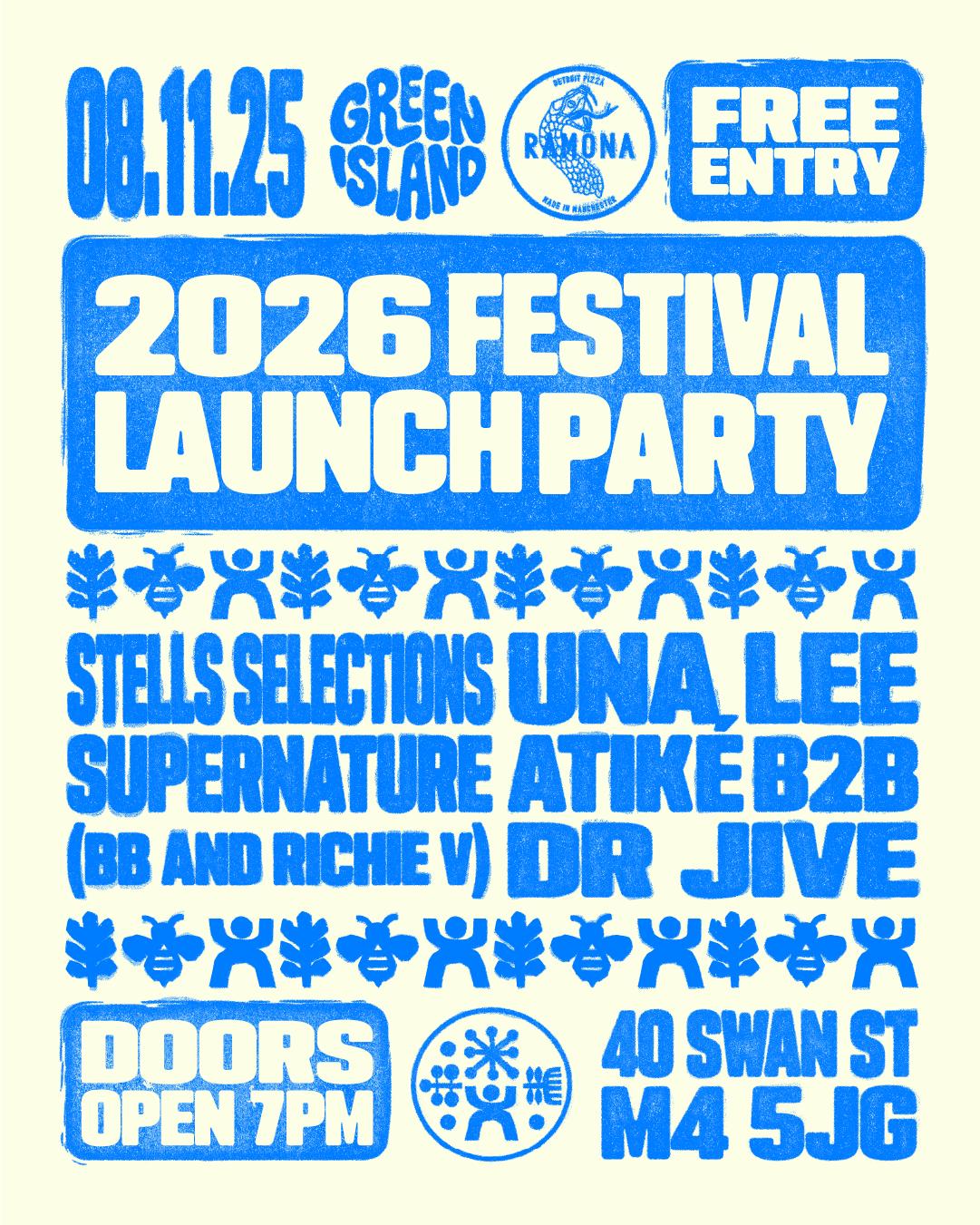 Green Island Festival 2026 Launch Party