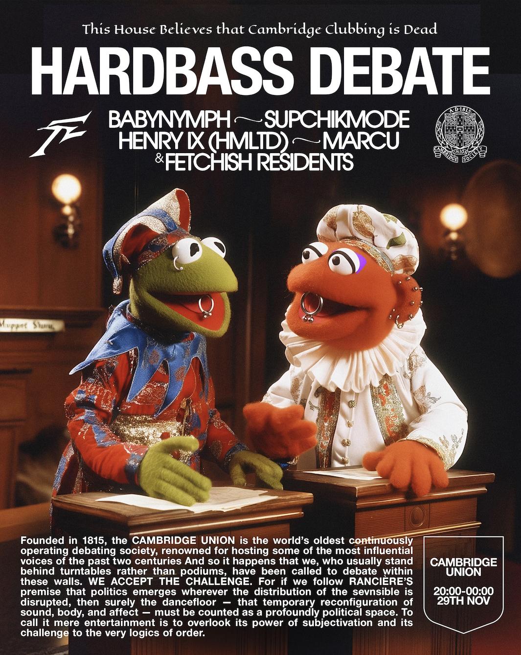 Hardbass Debate: Fetchish X Cambridge Edition