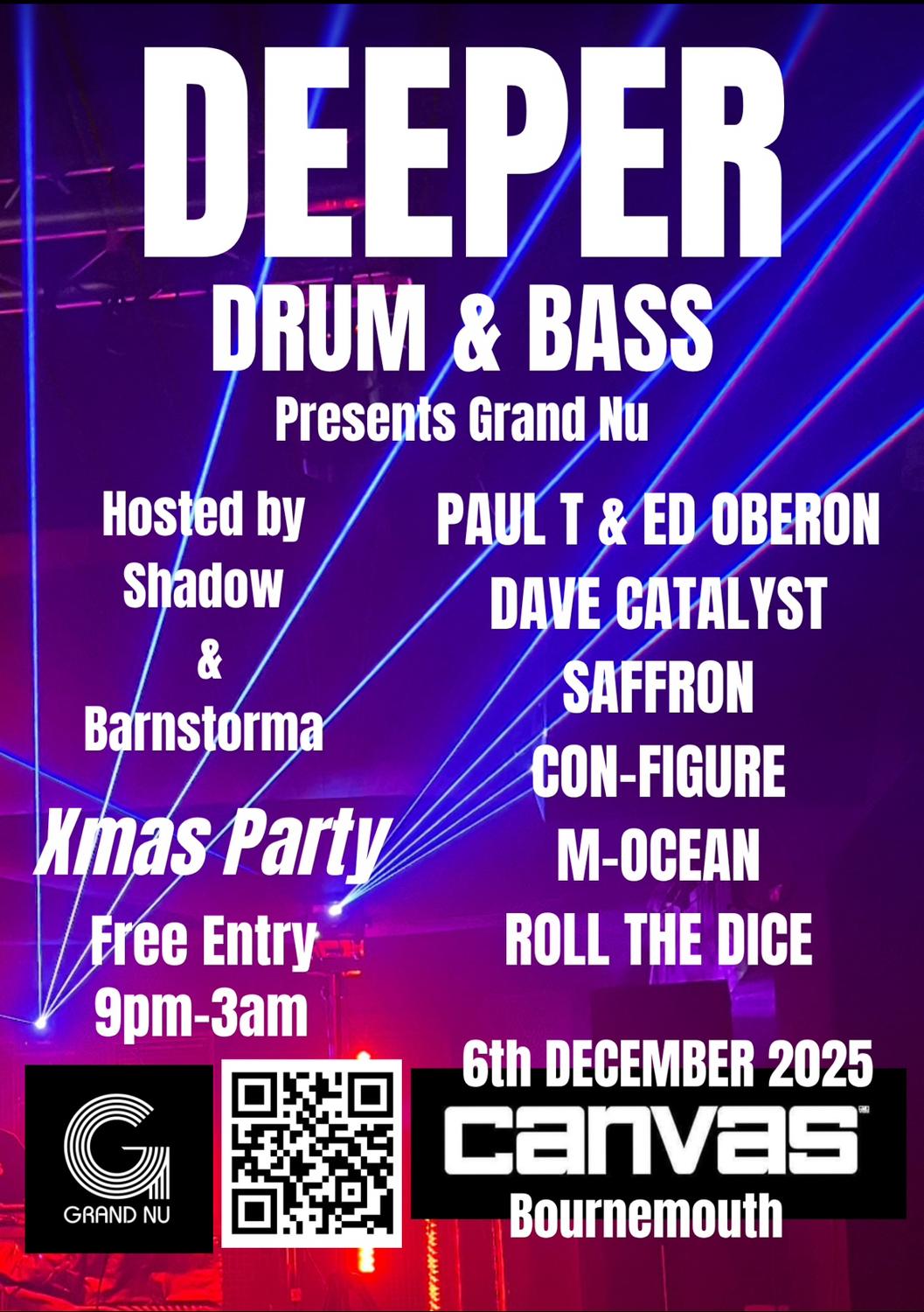 Deeper Drum & Bass Xmas Party 2025