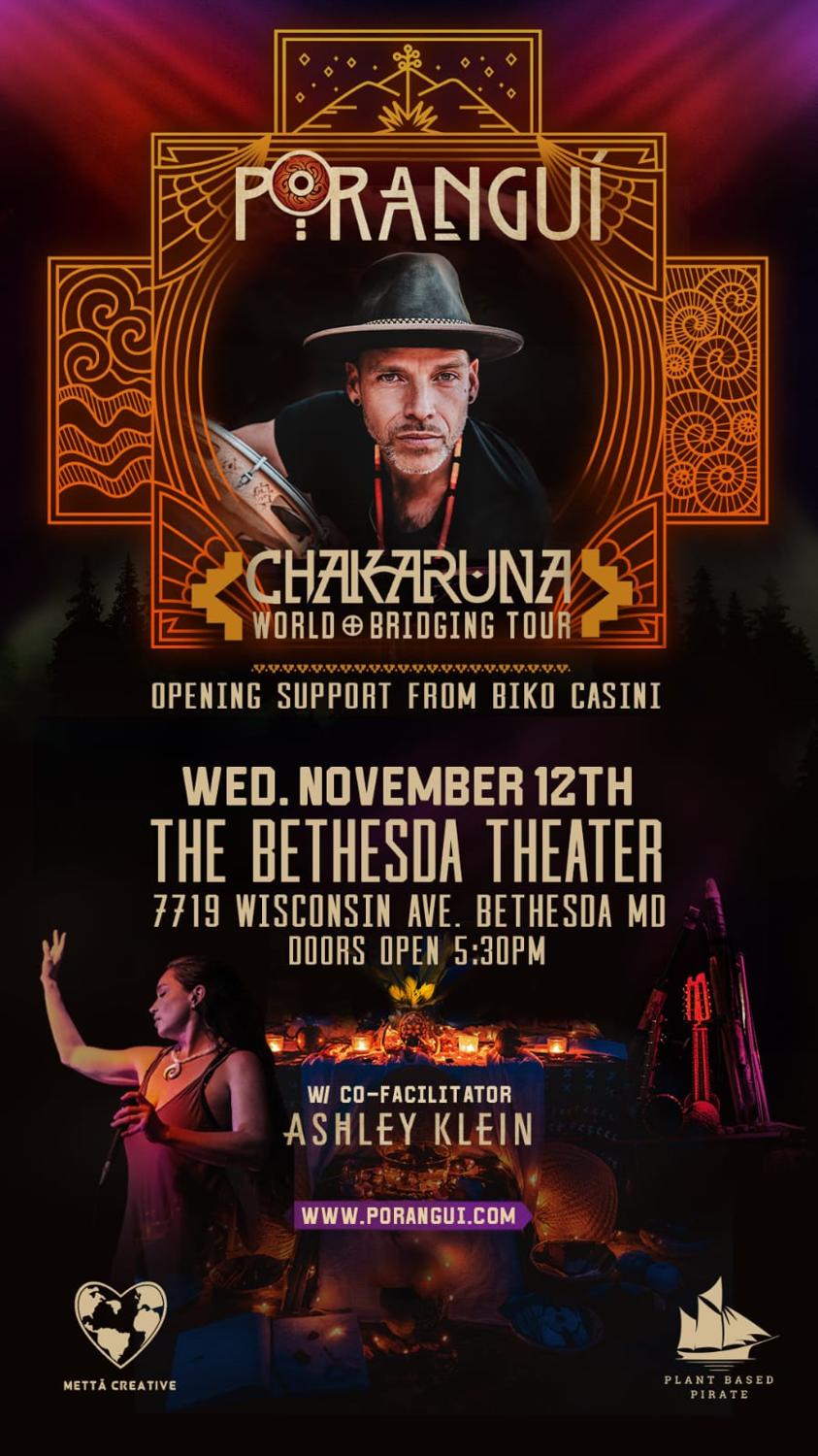 Poranguí Live In Bethesda (World Bridging Tour)