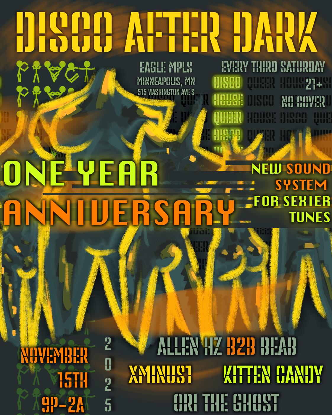 Disco After Dark: One Year Anniversary