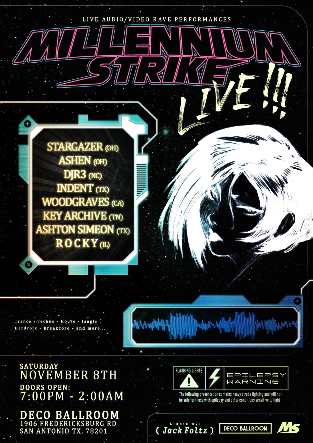 Millennium Strike Live - San Antonio, Tx