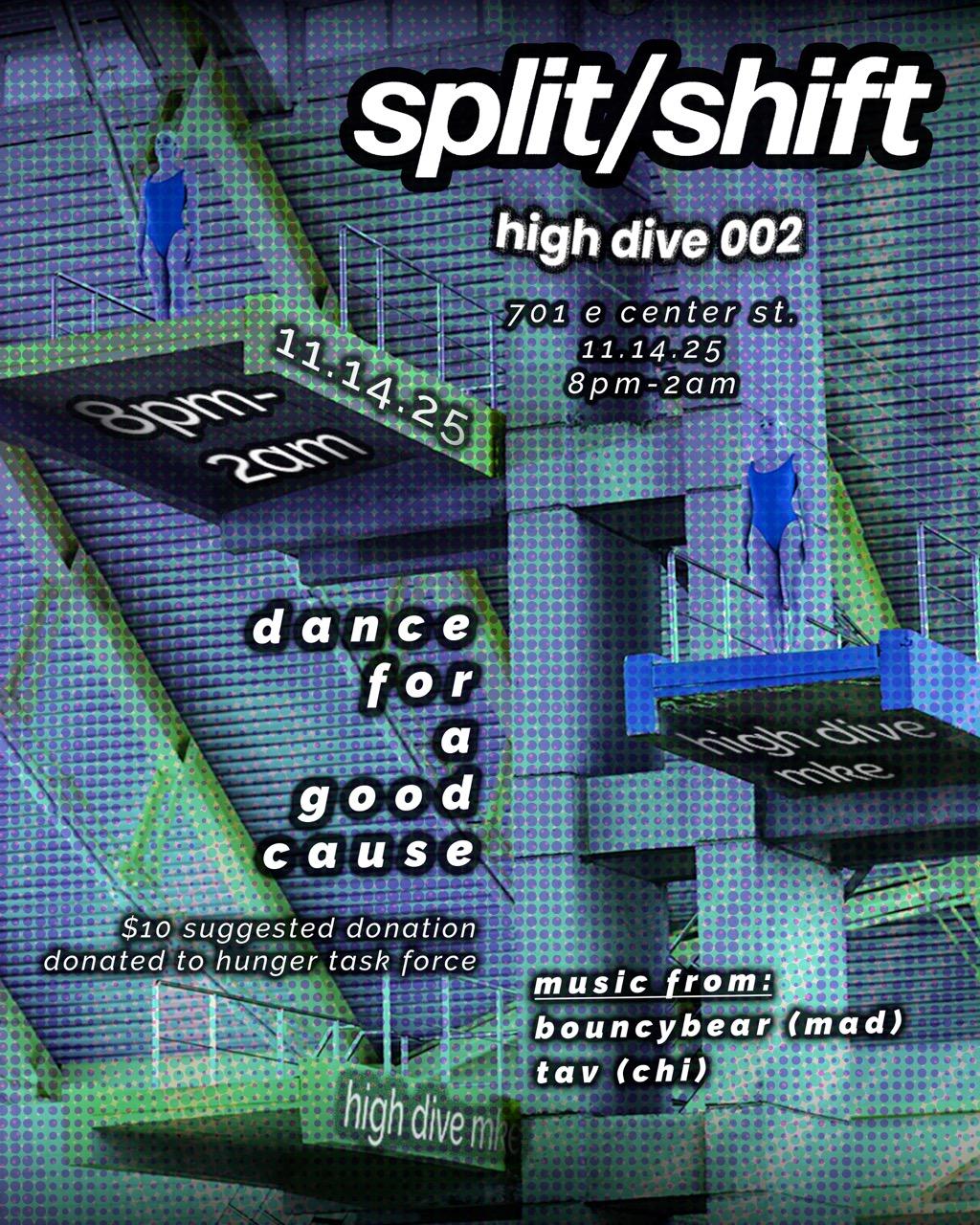 High Dive 002 - Benefiting Hunger Task Force