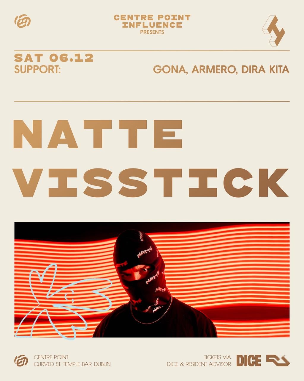 Influence X Centre Point: Natte Visstick