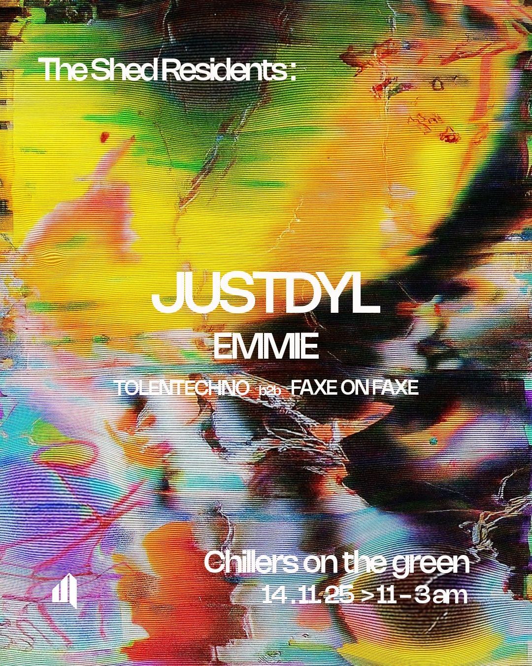 The Shed Residents Presents: Justdyl, & Emmie