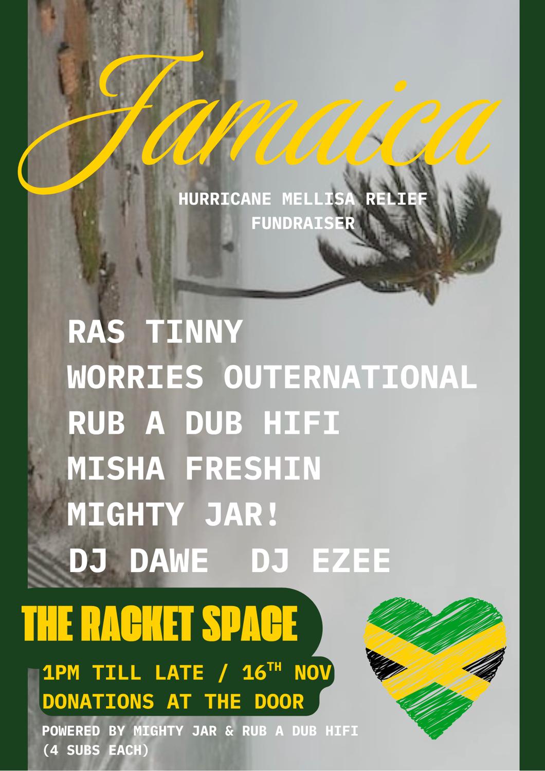 Jamaica Fundraiser Hurricane Mellisa