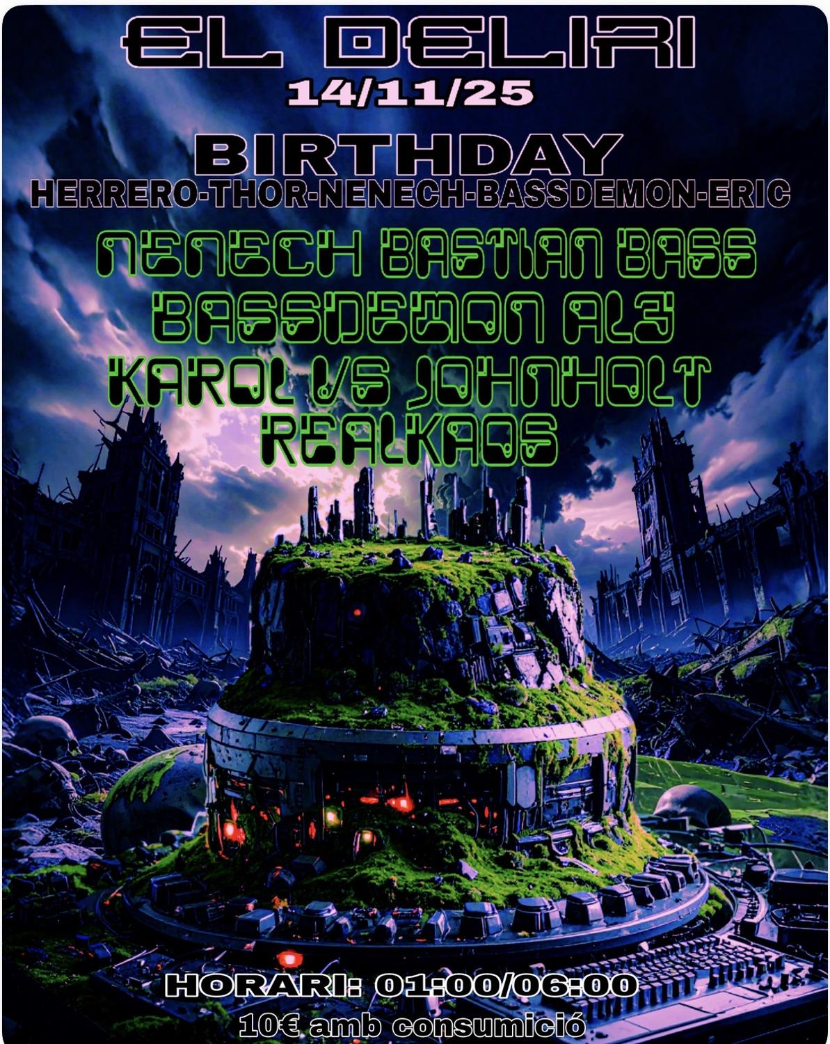 Happy Birthday- El Deliri