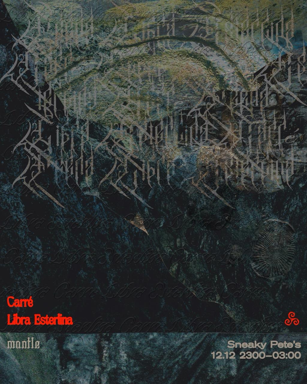 Mantle: Carré 𖦹 Libra Esterlina