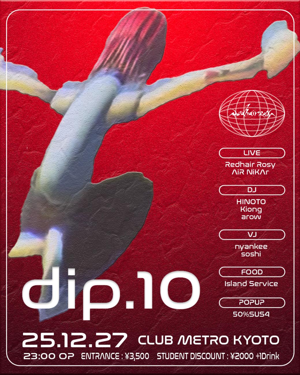 Redhair Rosy Presents Dip. 10