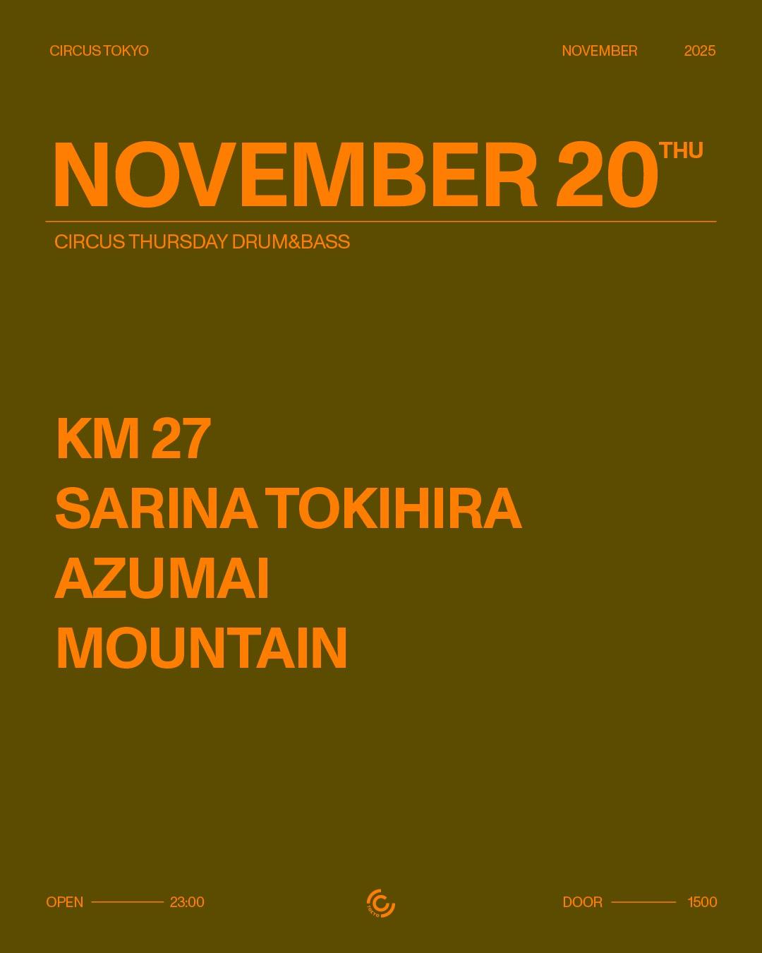 Circus Thursday Drum&Bass