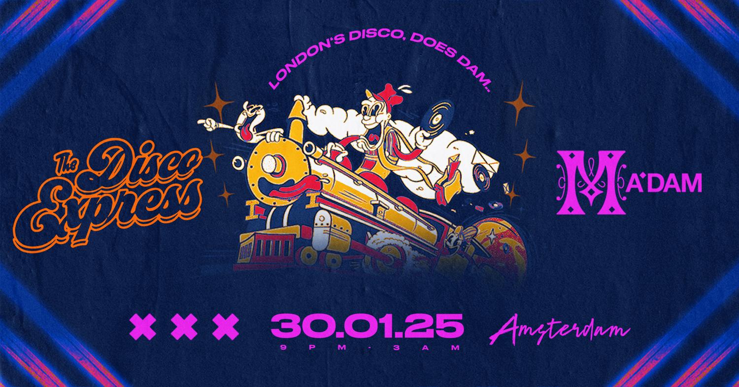 Madam By Night Invites: The Disco Express