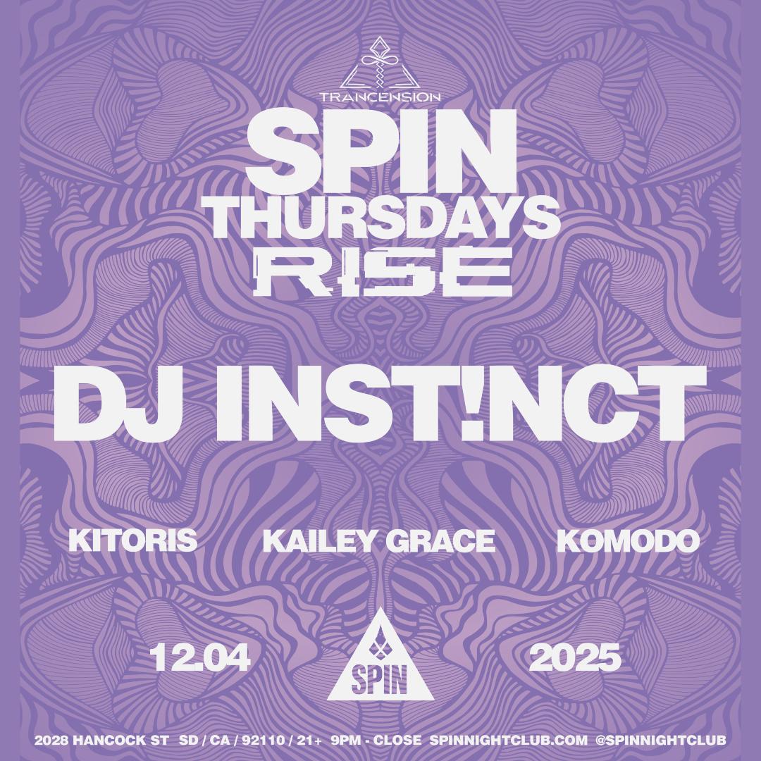 Trancension Rise: Dj Inst!Nct With Kitoris, Komodo, Kailey Grace