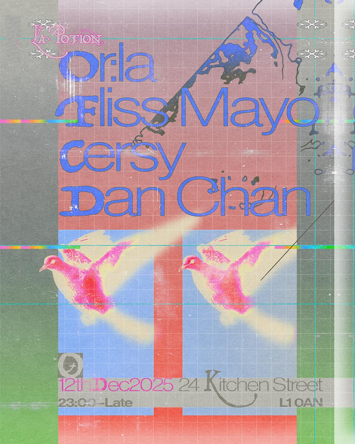 La Potion Christmas Party W/ Or:La, Fliss Mayo, Cersy & Dan Chan 