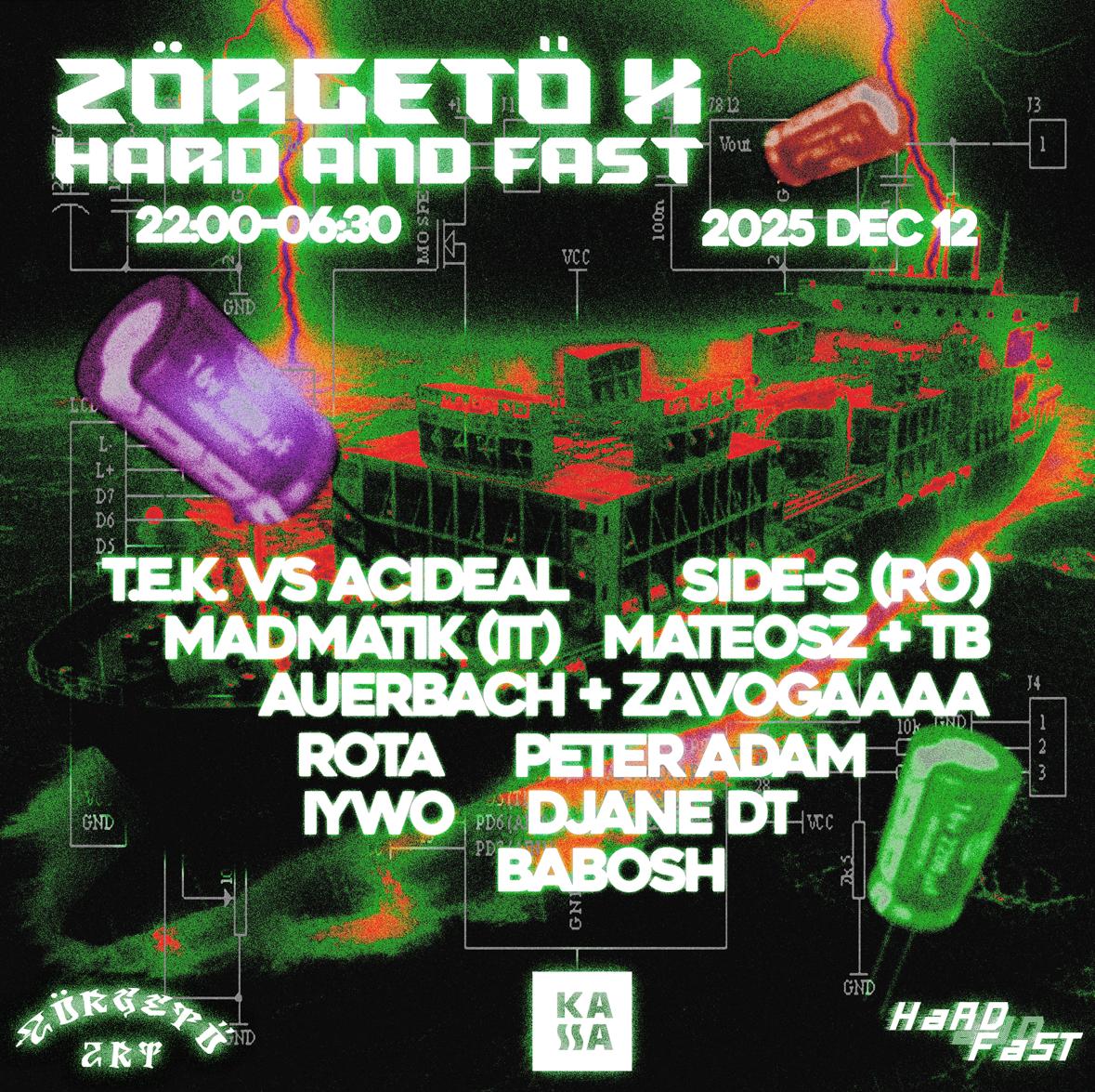 Zörgető Zrt. X Hard&Fast Invites: Madmatik(It) And Side-S(Ro)