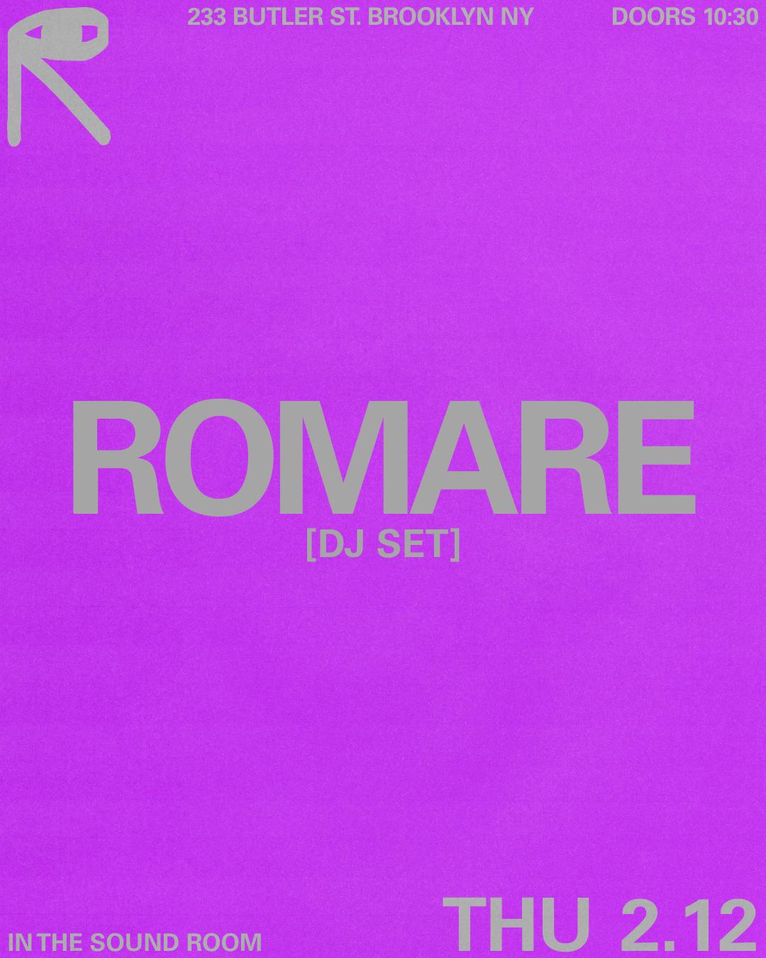 Romare [Dj Set]