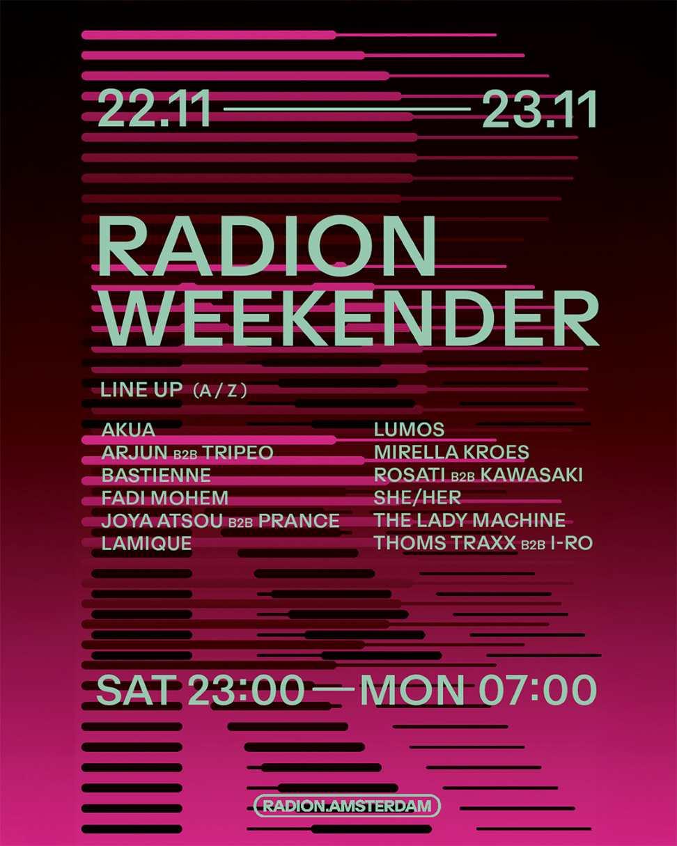Radion Weekender