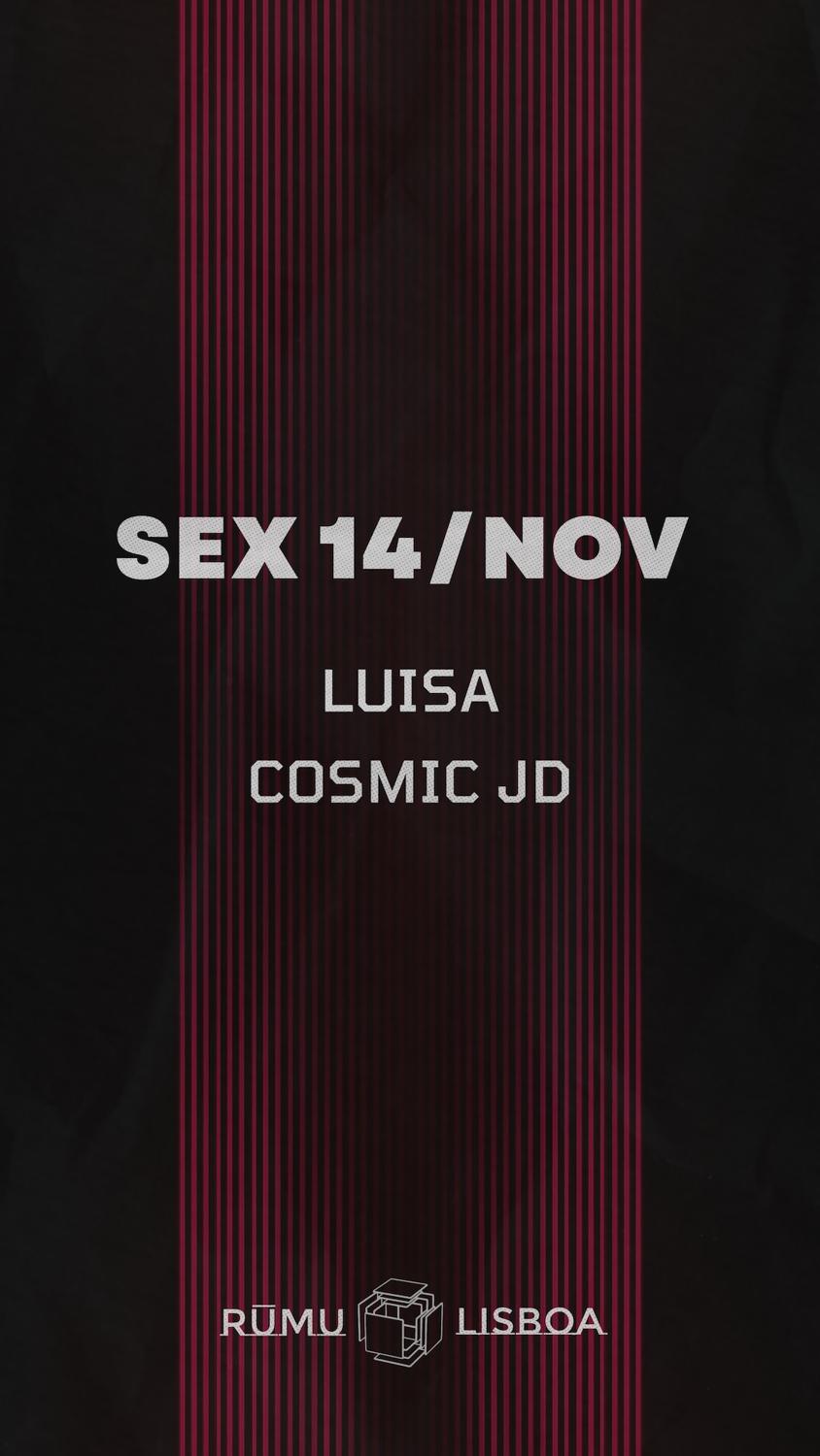 Rūmu Presents: Luisa & Cosmic Jd