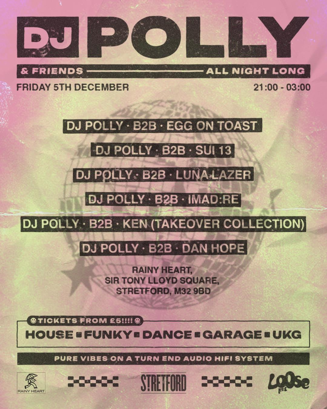 Dj Polly & Friends - All Night Long