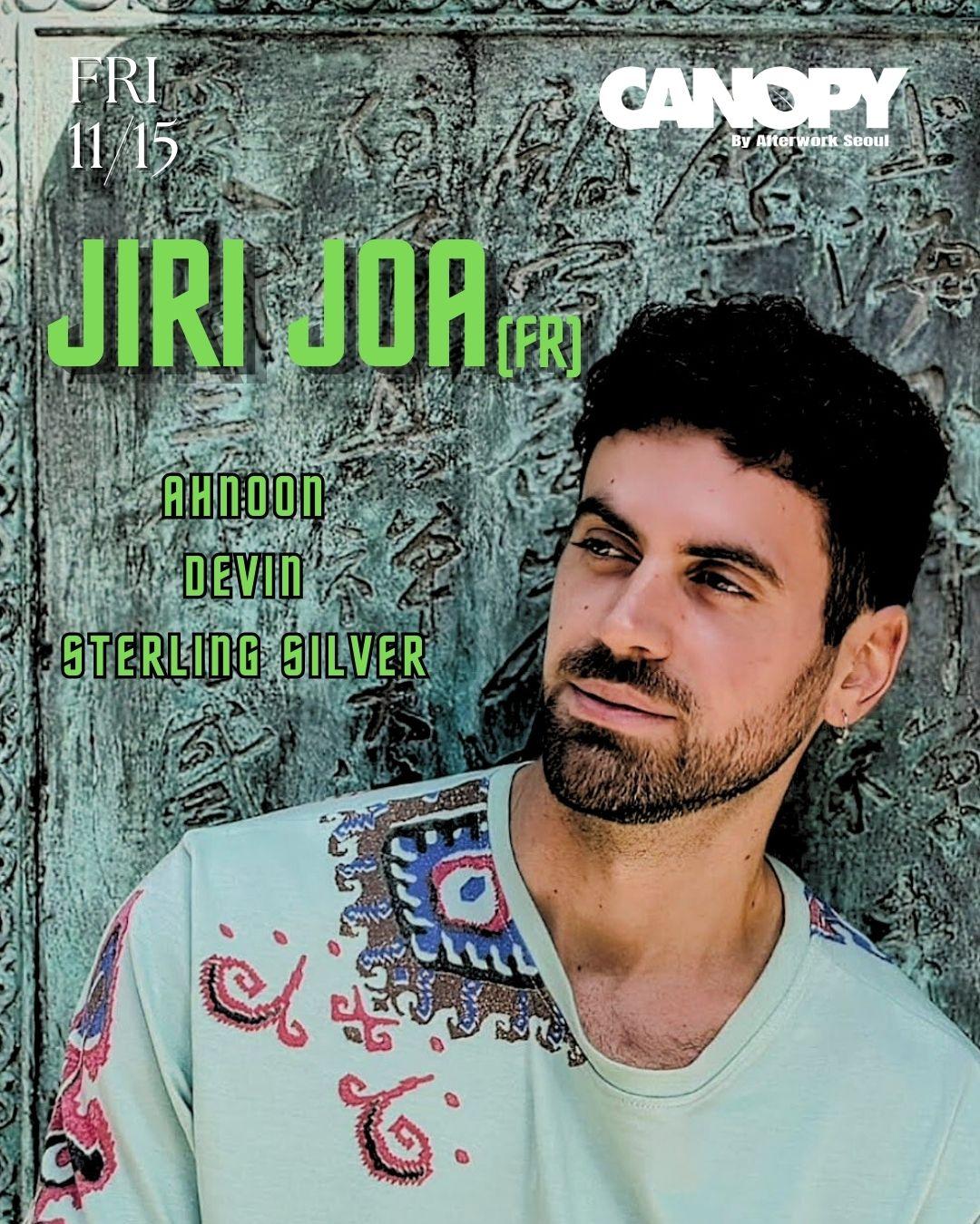 Canopy Invites Jiri Joa (Fr)