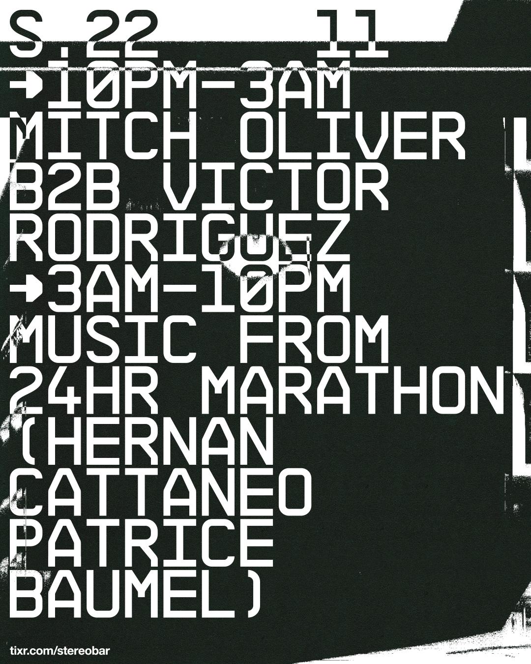 Mitch Oliver B2B Victor Rodriguez