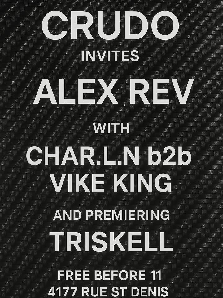 Crudo X Alex Rev And Triskell
