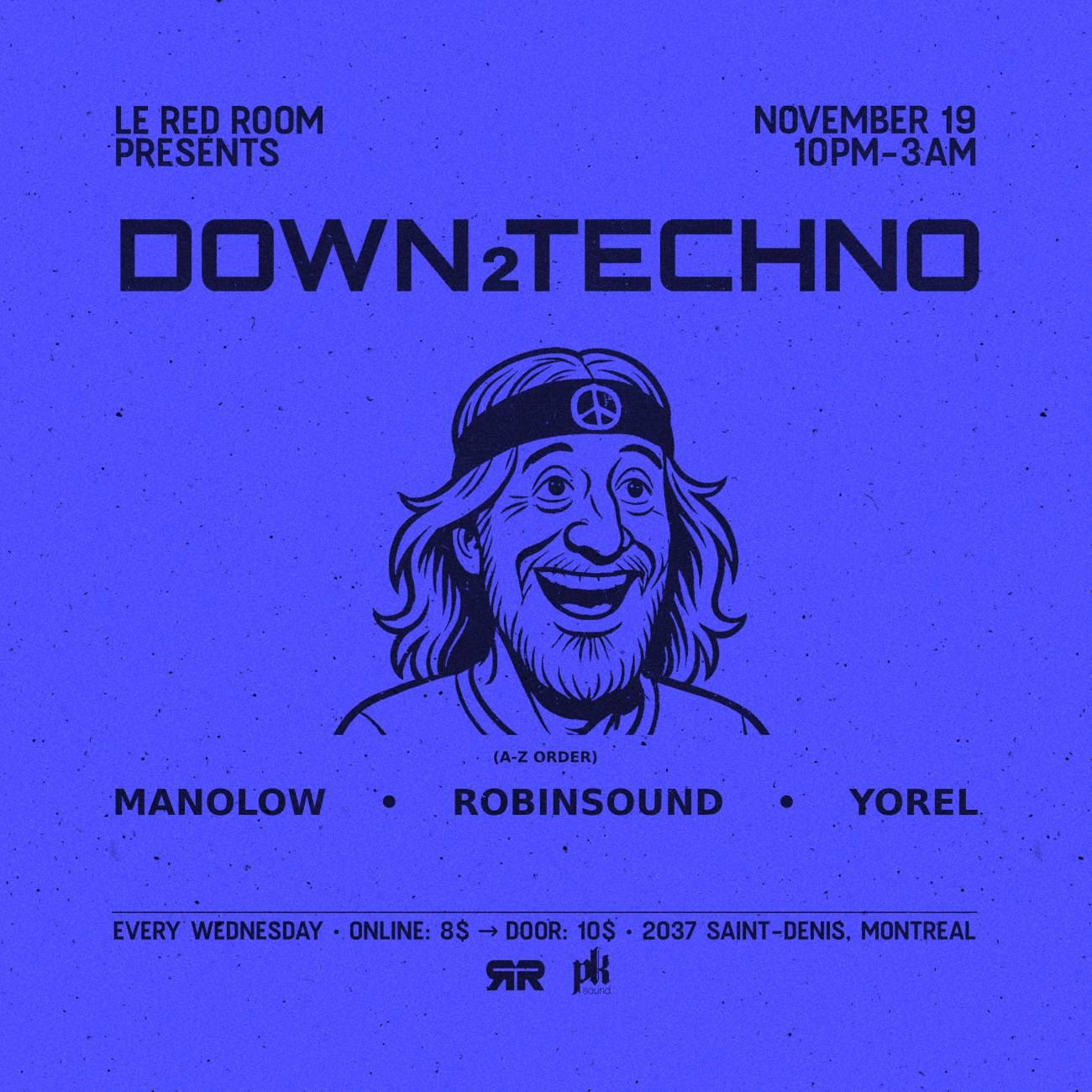 Down2Techno (Every Wednesday)