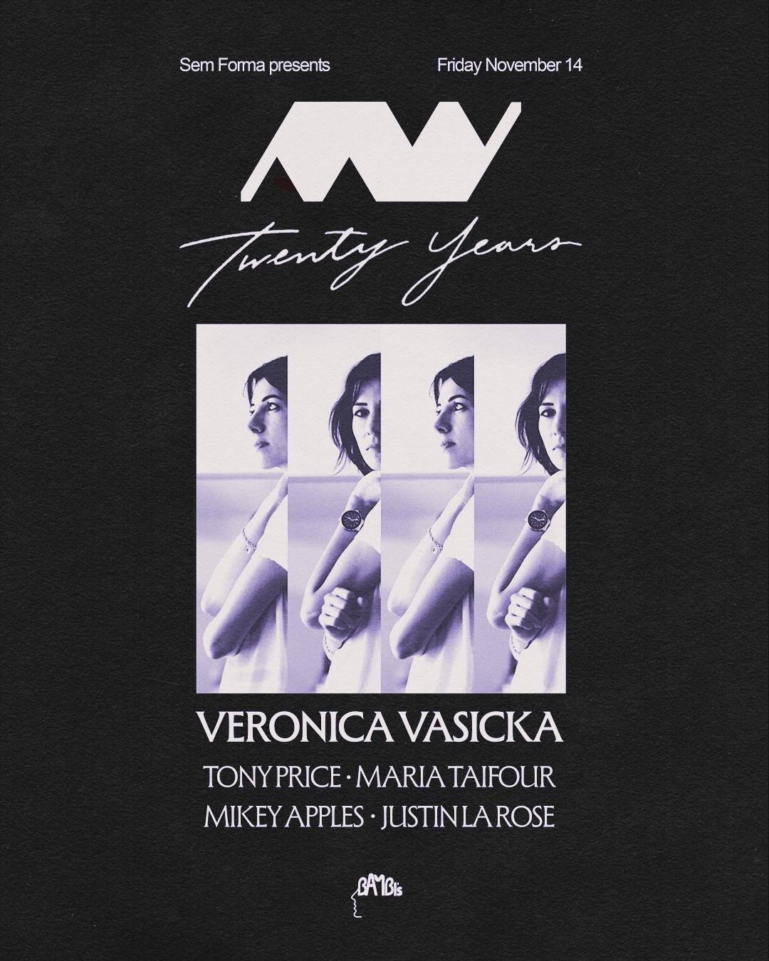 Sem Forma Presents: Minimal Wave 20 Years With Veronica Vasicka