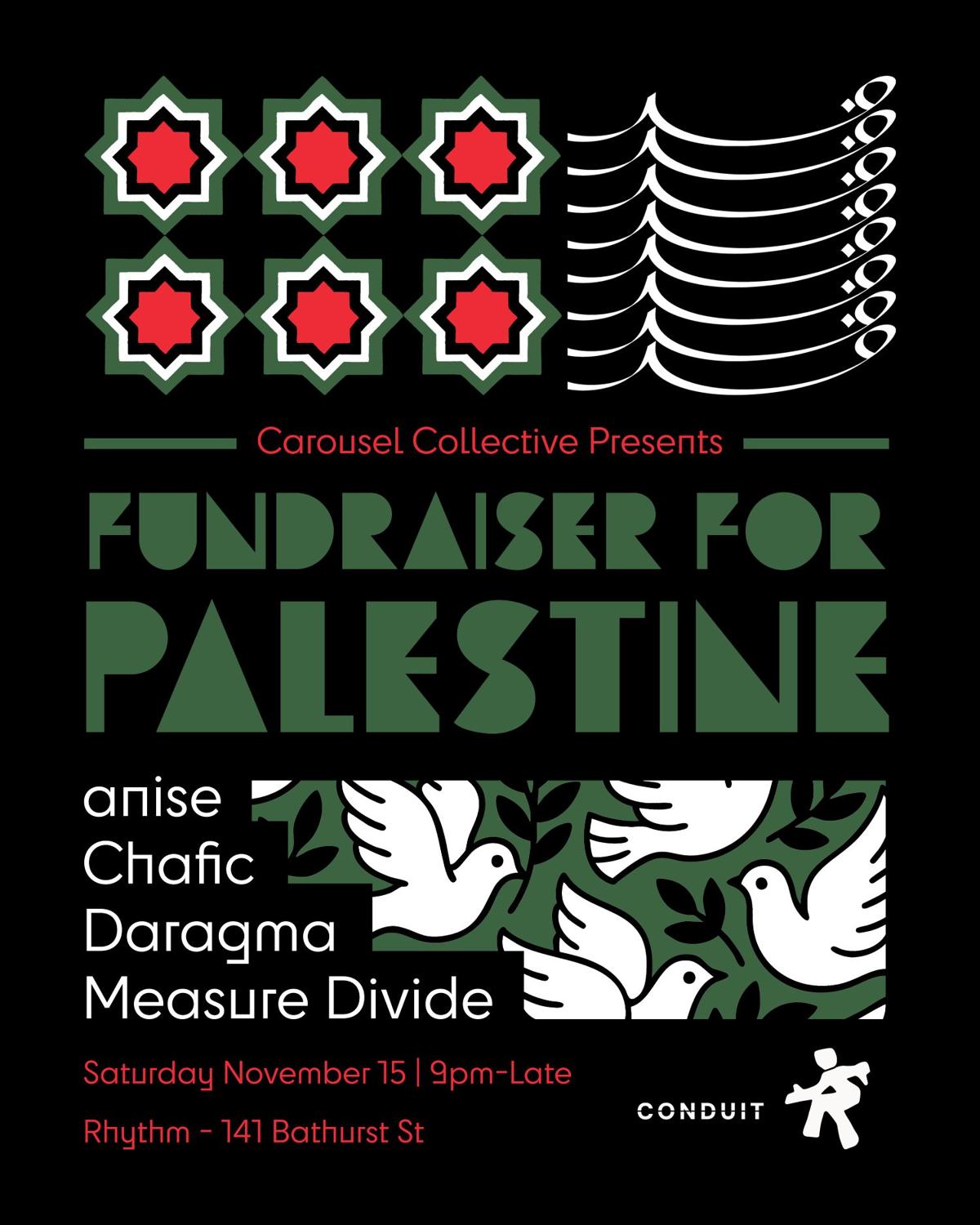 Carousel Collective: Fundraiser For Palestine