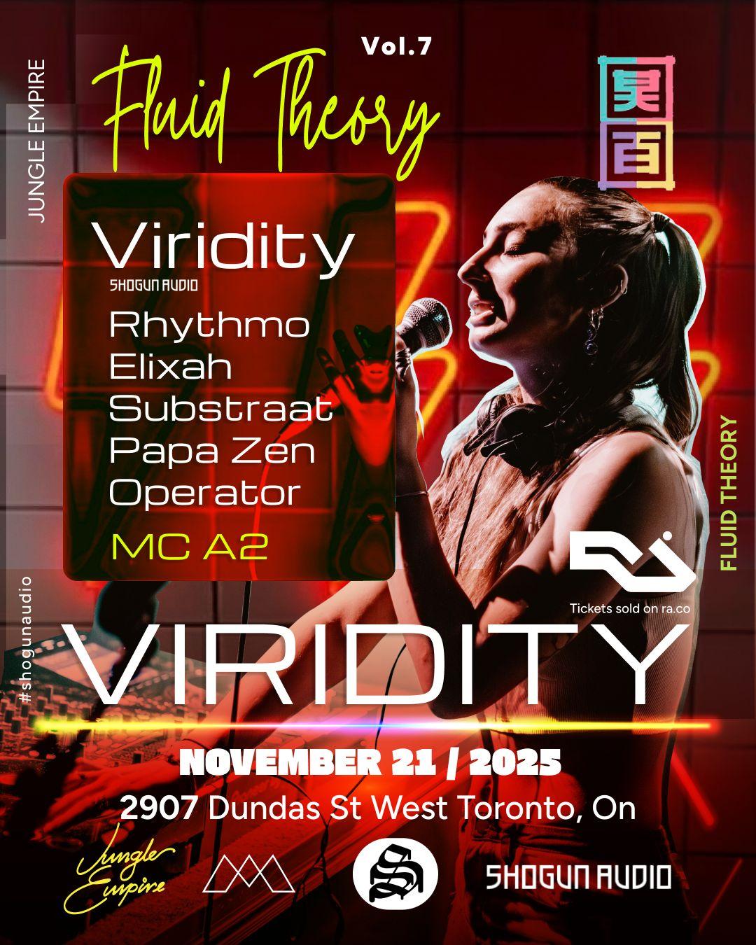 Fluid Theory And Jungle Empire Present Viridity