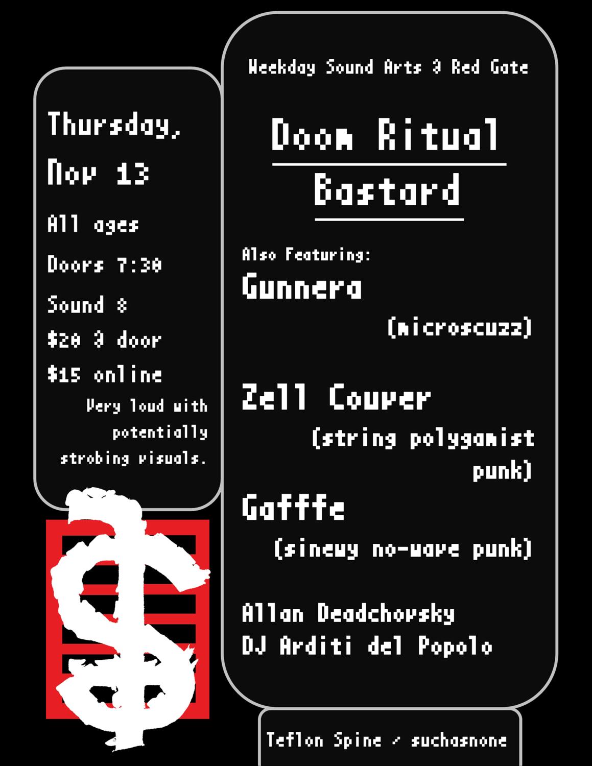 Weekday Sound Arts 03 At Red Gate