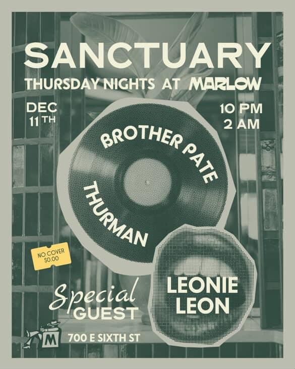 Sanctuary W/Thurman & Brother Pate + Special Guest Leonie Leon