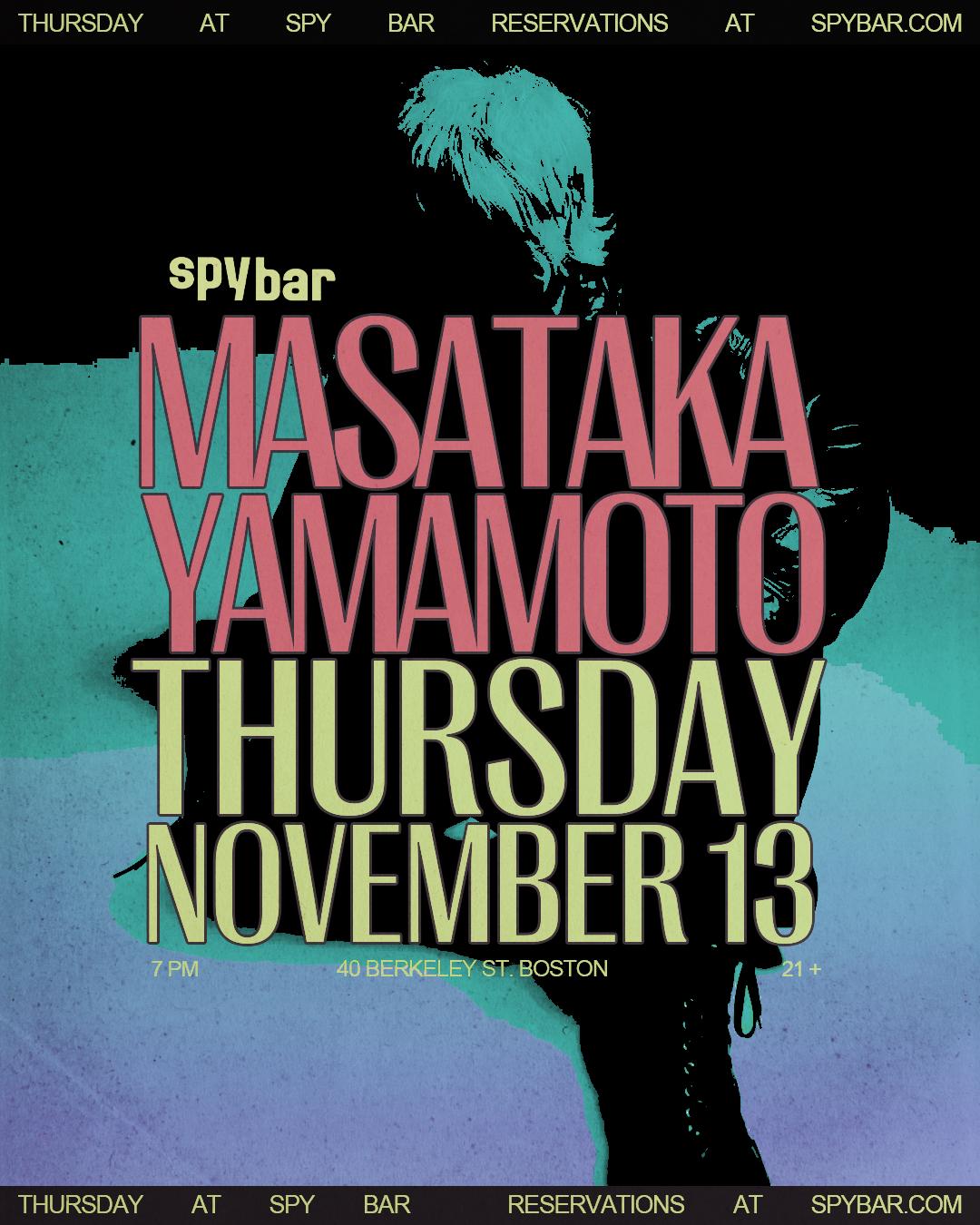 Masataka Yamamoto Live