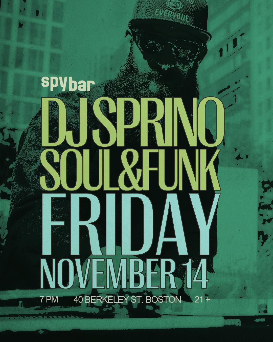 Dj Sprino: Soul, Funk, & Disco