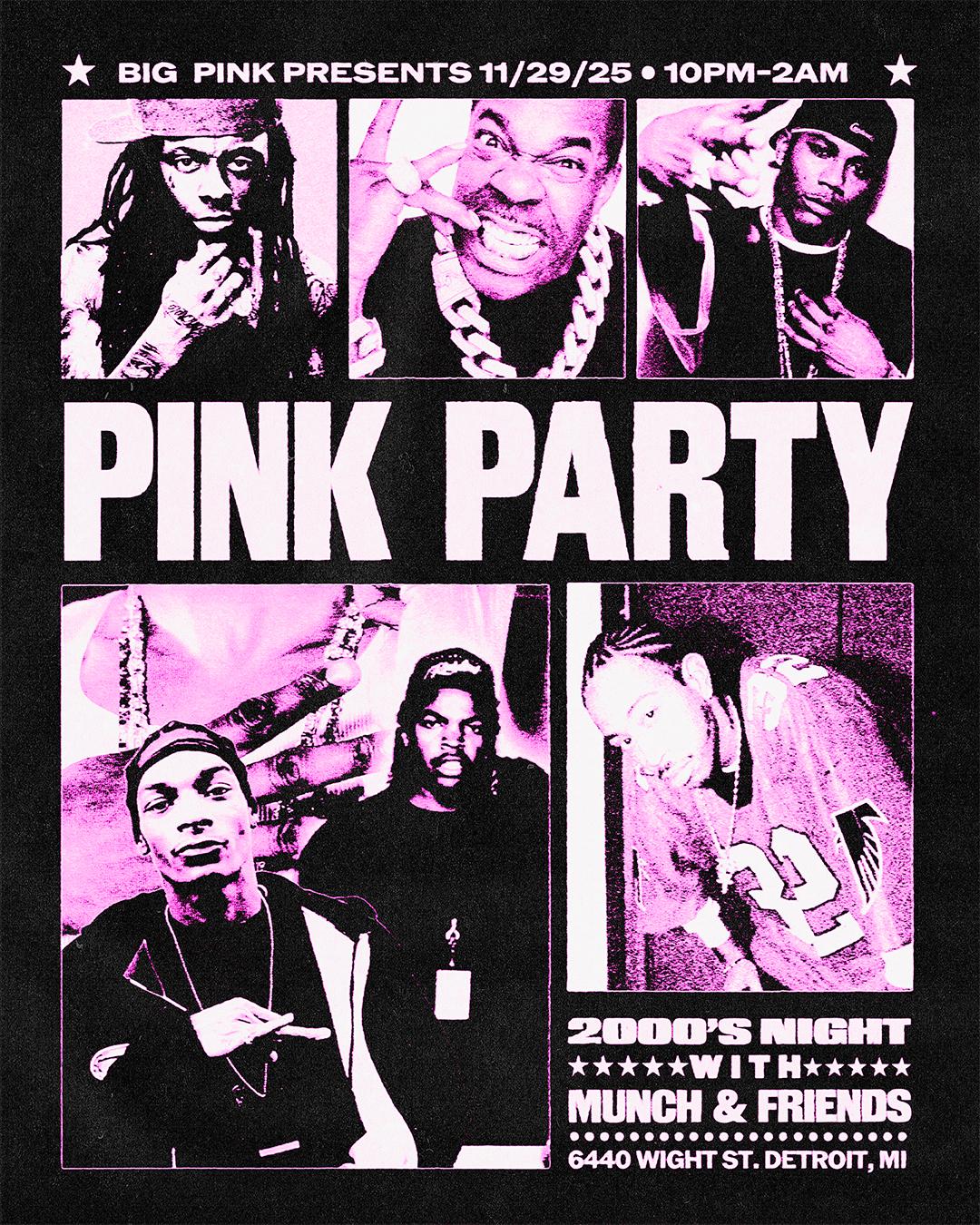 Pink Party: 2000'S Night (Wear Pink = Free Entry)