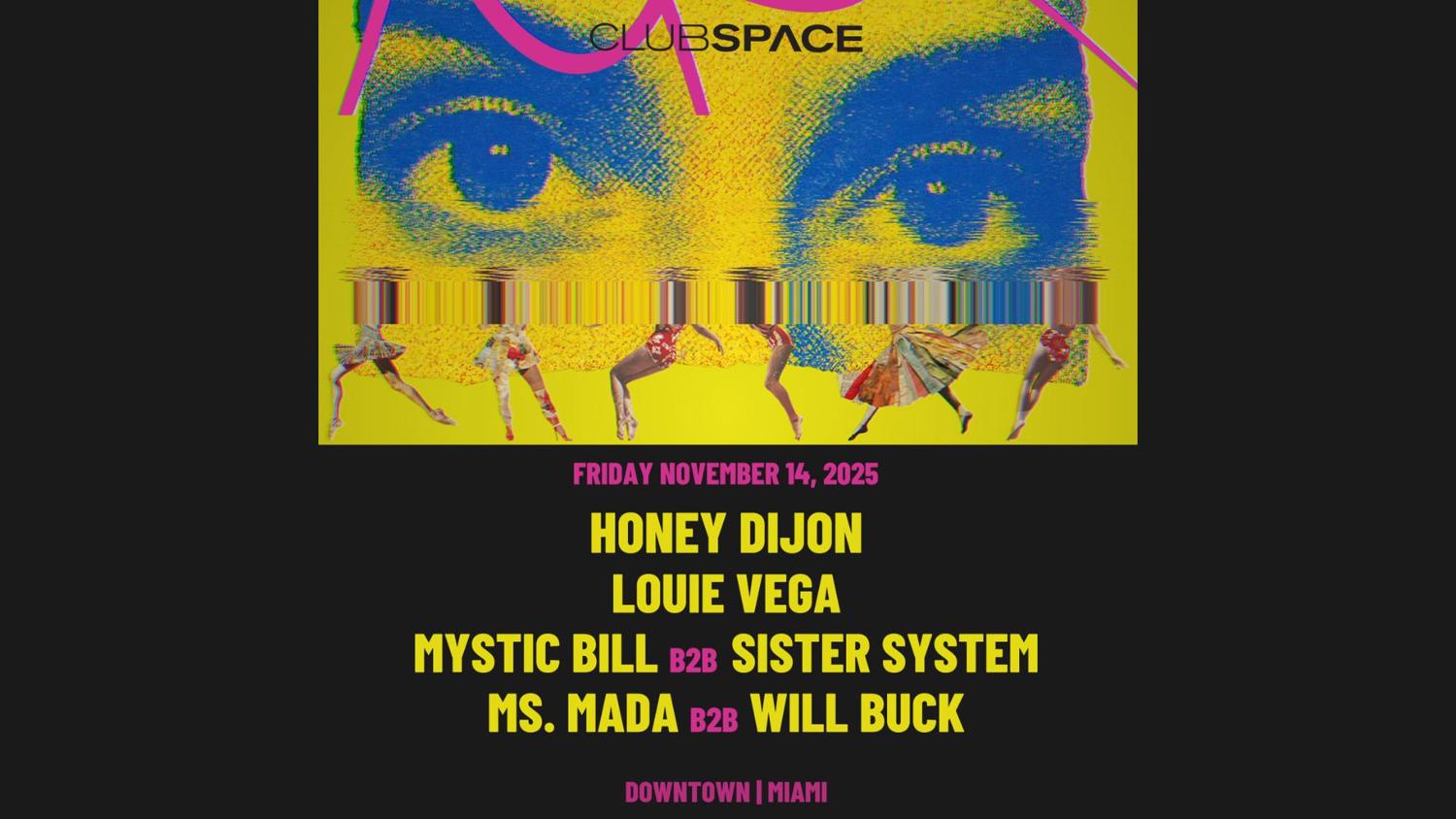 Honey Dijon, Louie Vega & Mystic Bill