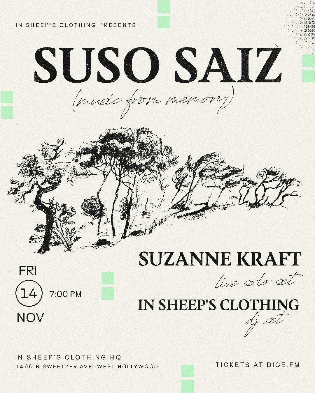 Suso Saiz, Suzanne Kraft, In Sheep'S Clothing
