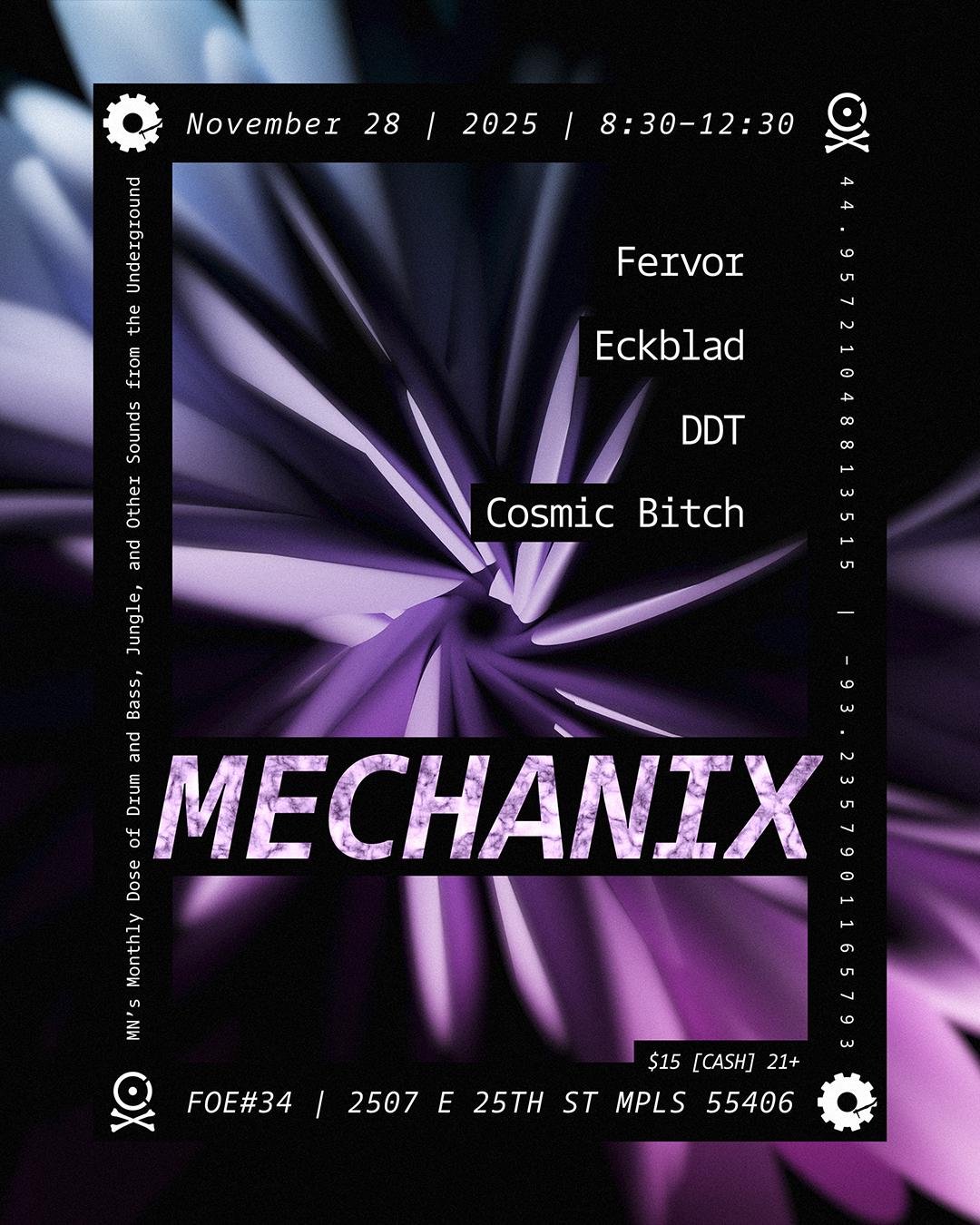 Mechanix: Feat. Fervor, Eckblad, Ddt, & Cosmic Bitch