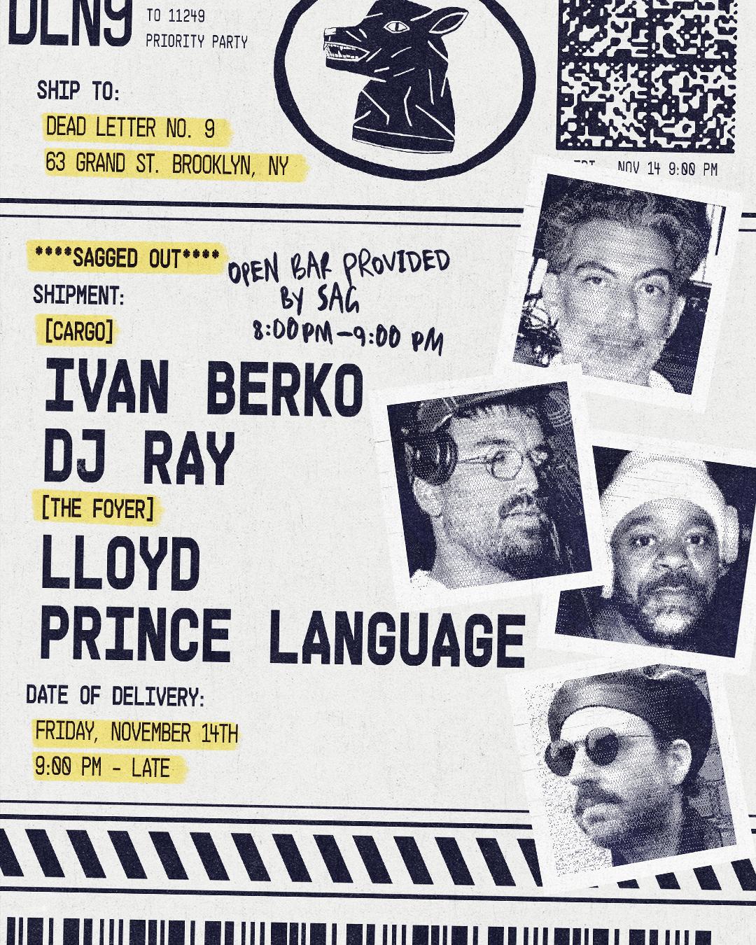 Sagged Out - Djs Lloyd, Ivan Berko, Price Language, Dj Ray - Dead Letter No.9