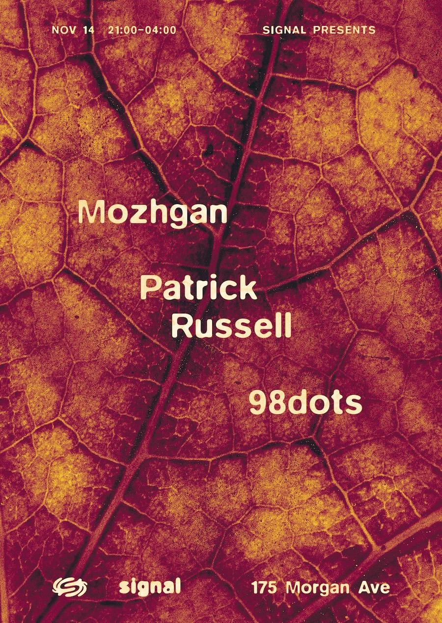 Mozghan, Patrick Russell, 98Dots