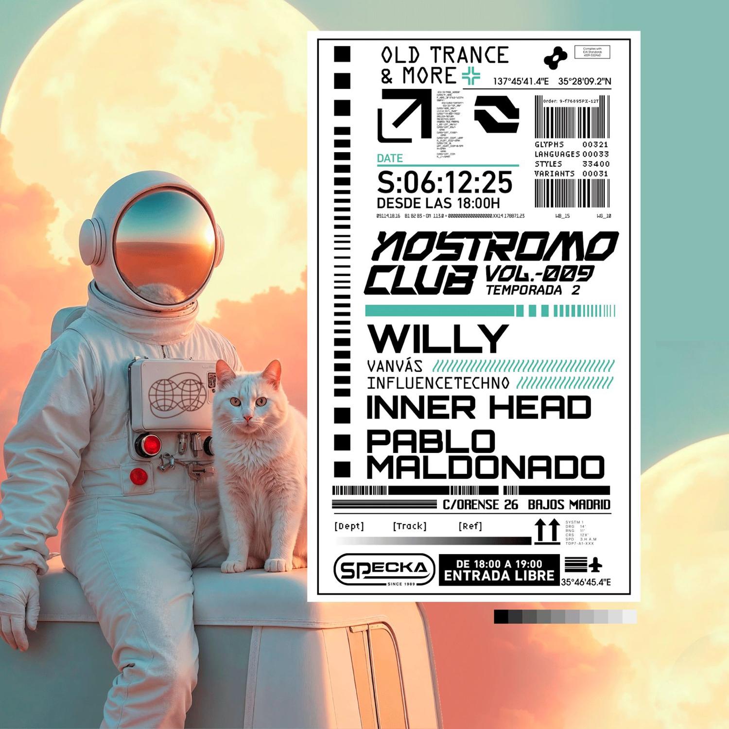 Nostromo Club #08 Tardes De Trance - Speckaclub