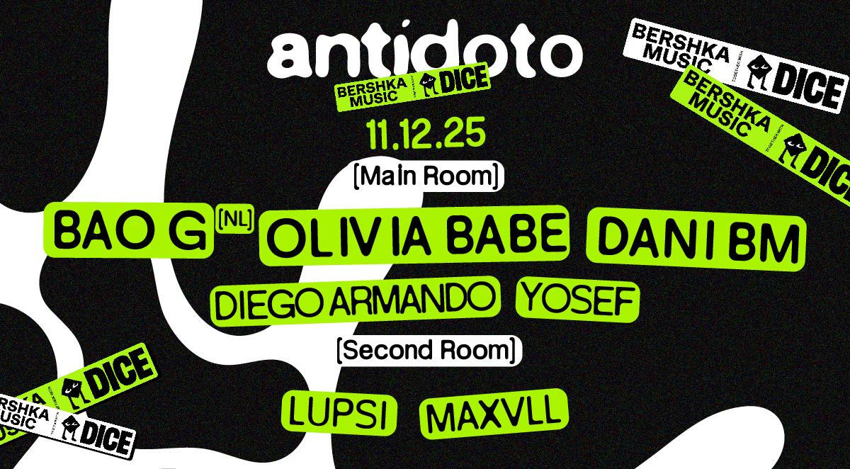 Antidoto Club X Bershka Music: Bao G