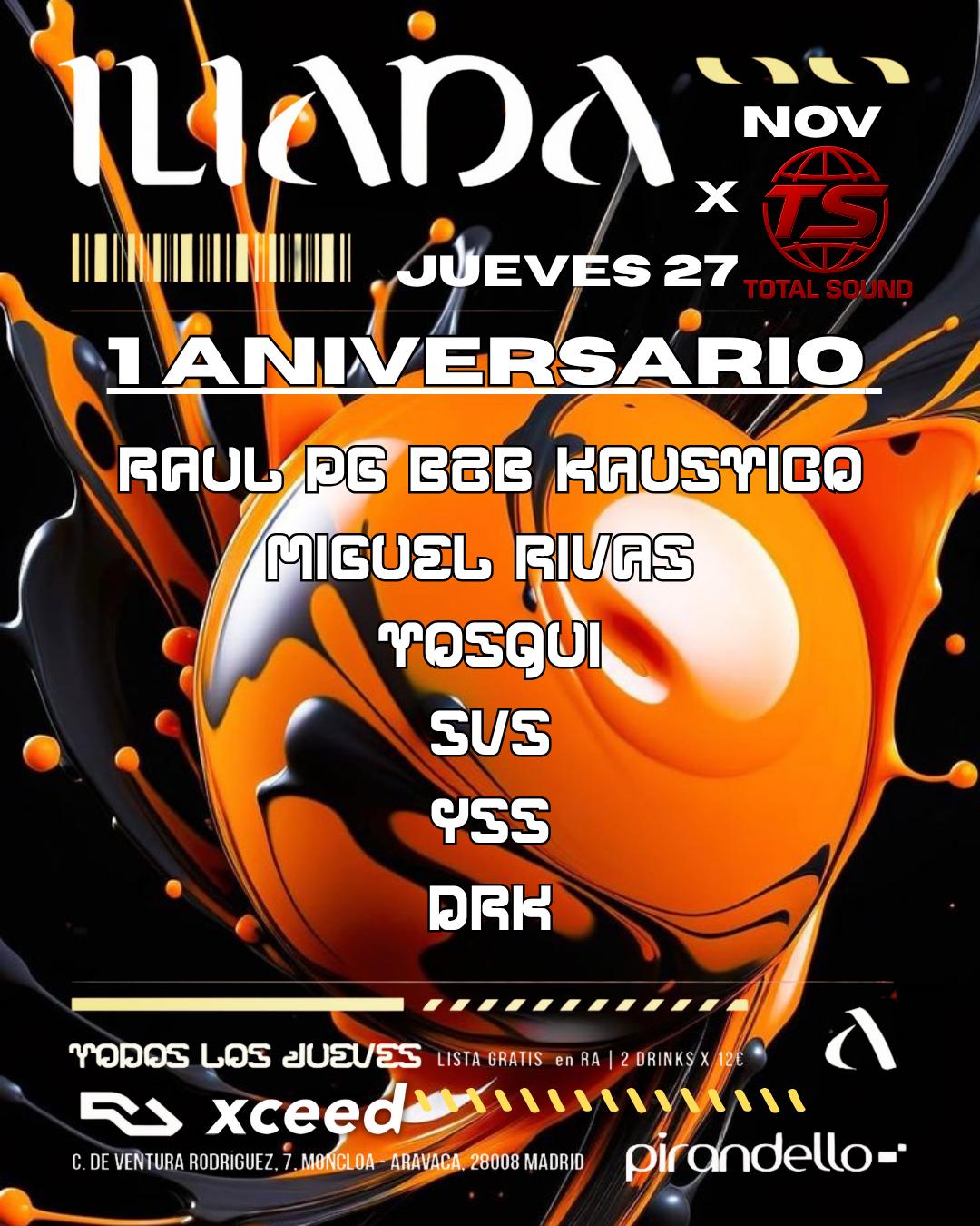 Iliada Club 1 Aniversario Showcase Total Sound