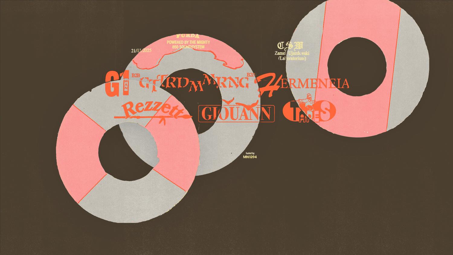 Furda Pres. Rezzett Live / Tapes / Giouann / G1 / Gttrdmmrng / Hermeneia