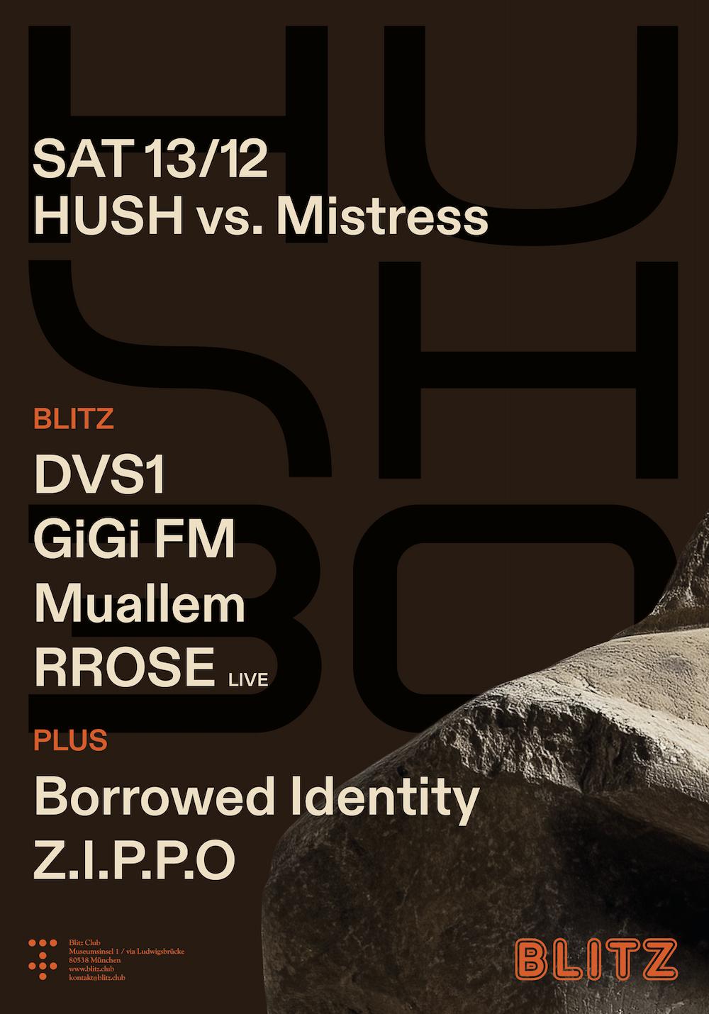 Hush Vs. Mistress