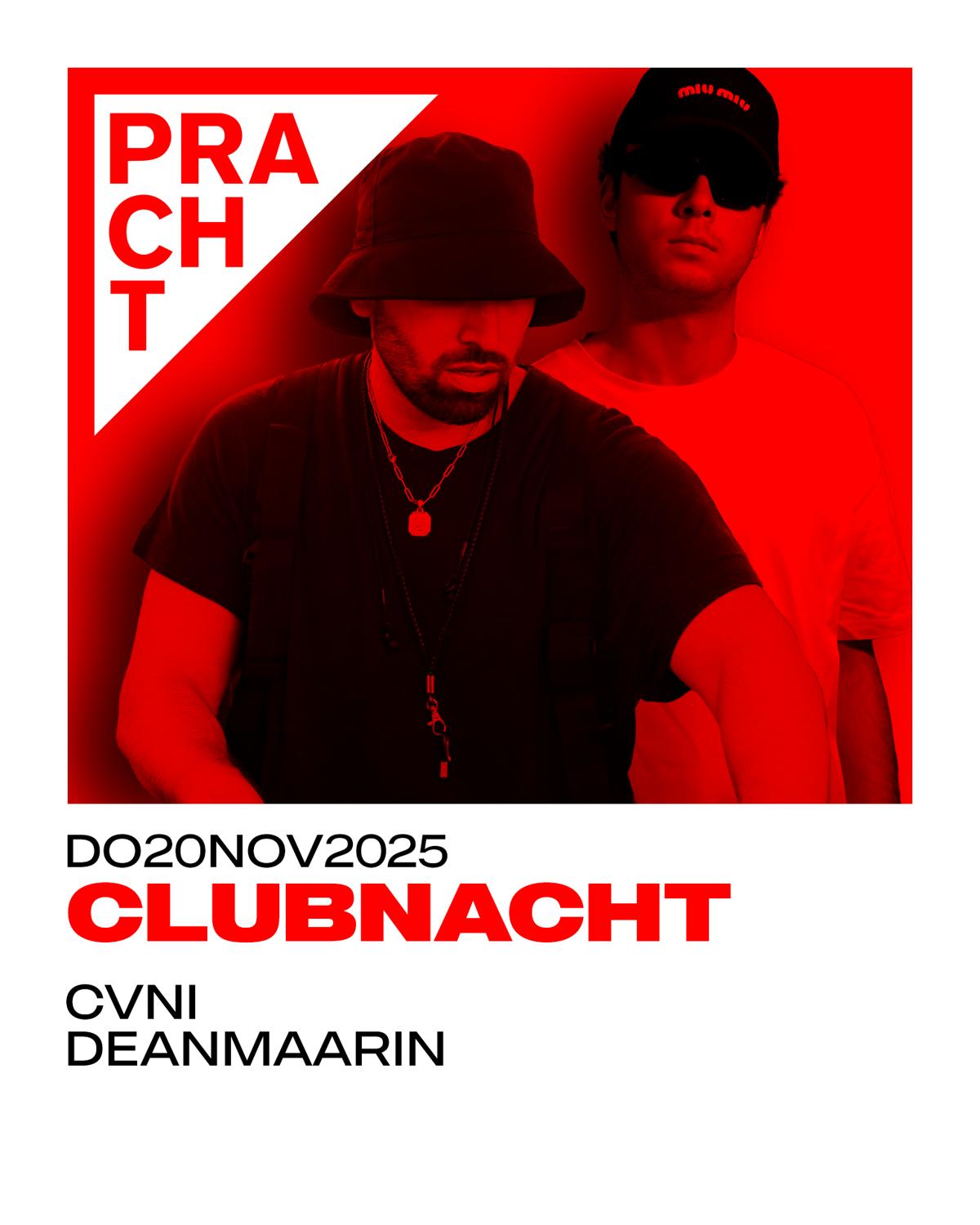 Clubnacht With Cvni & Deanmaarin