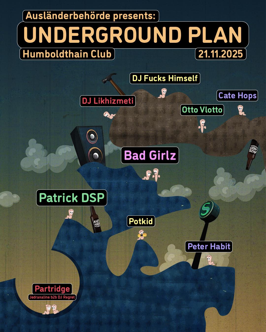 Ausländerbehörde Presents: Underground Plan